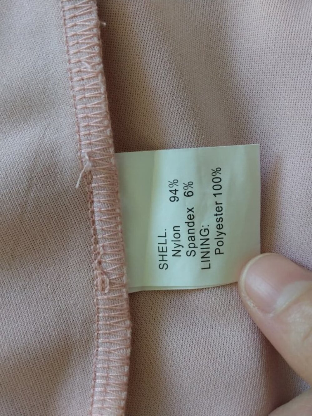 Blush pink fit and flare midi dress with tie - Picture 9 of 10